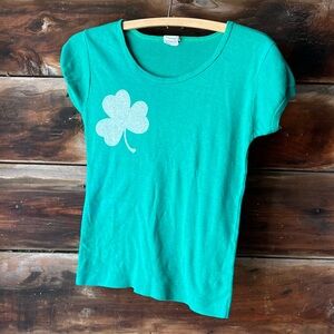 1970s shamrock t-shirt vintage St. Patrick’s Day green